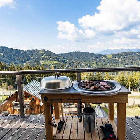 1A Chalet "Wolke" Wandern, Grillen, Wellness Im Traumhaus Wolfsberg Eksteriør bilde
