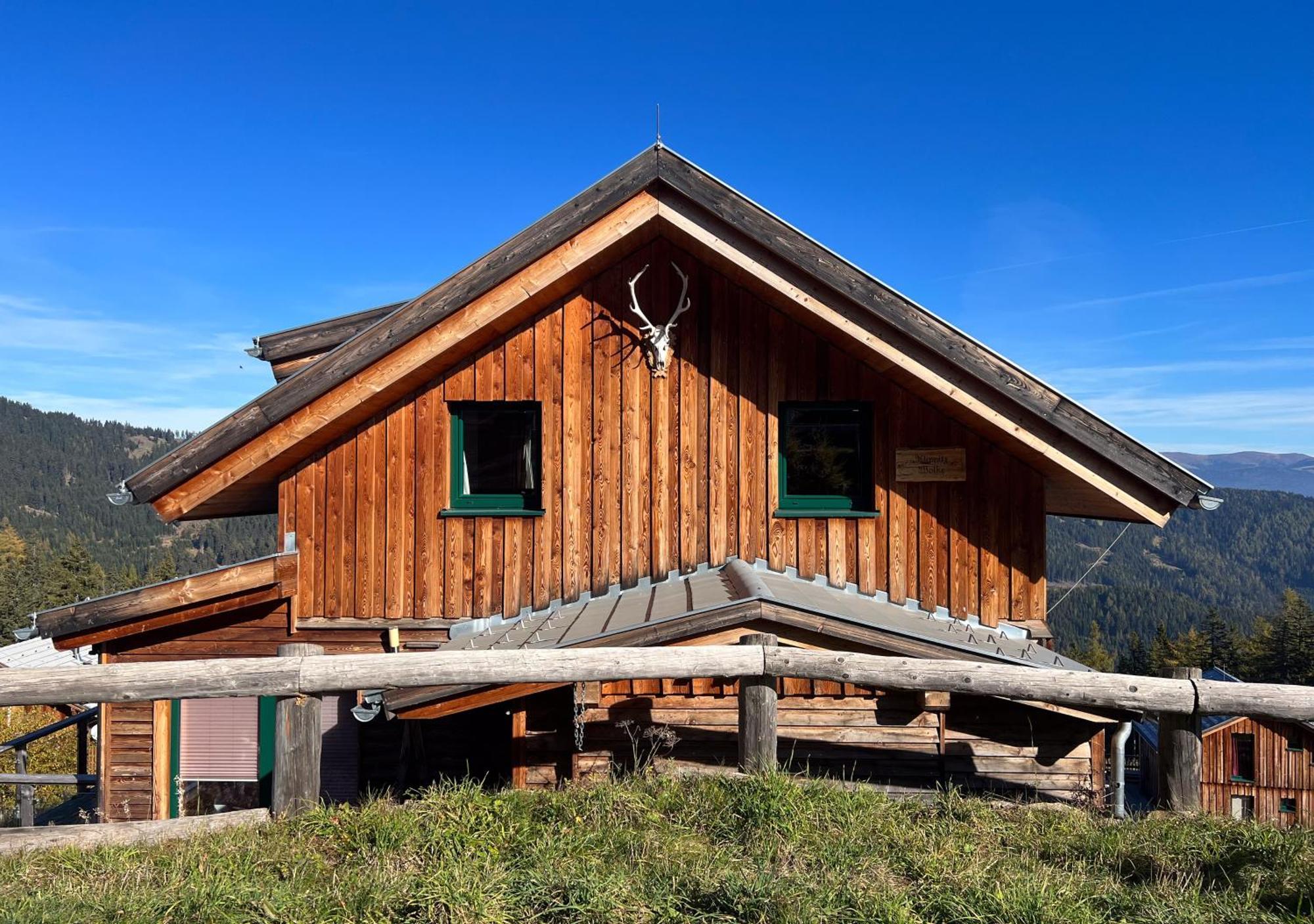 1A Chalet "Wolke" Wandern, Grillen, Wellness Im Traumhaus Wolfsberg Eksteriør bilde