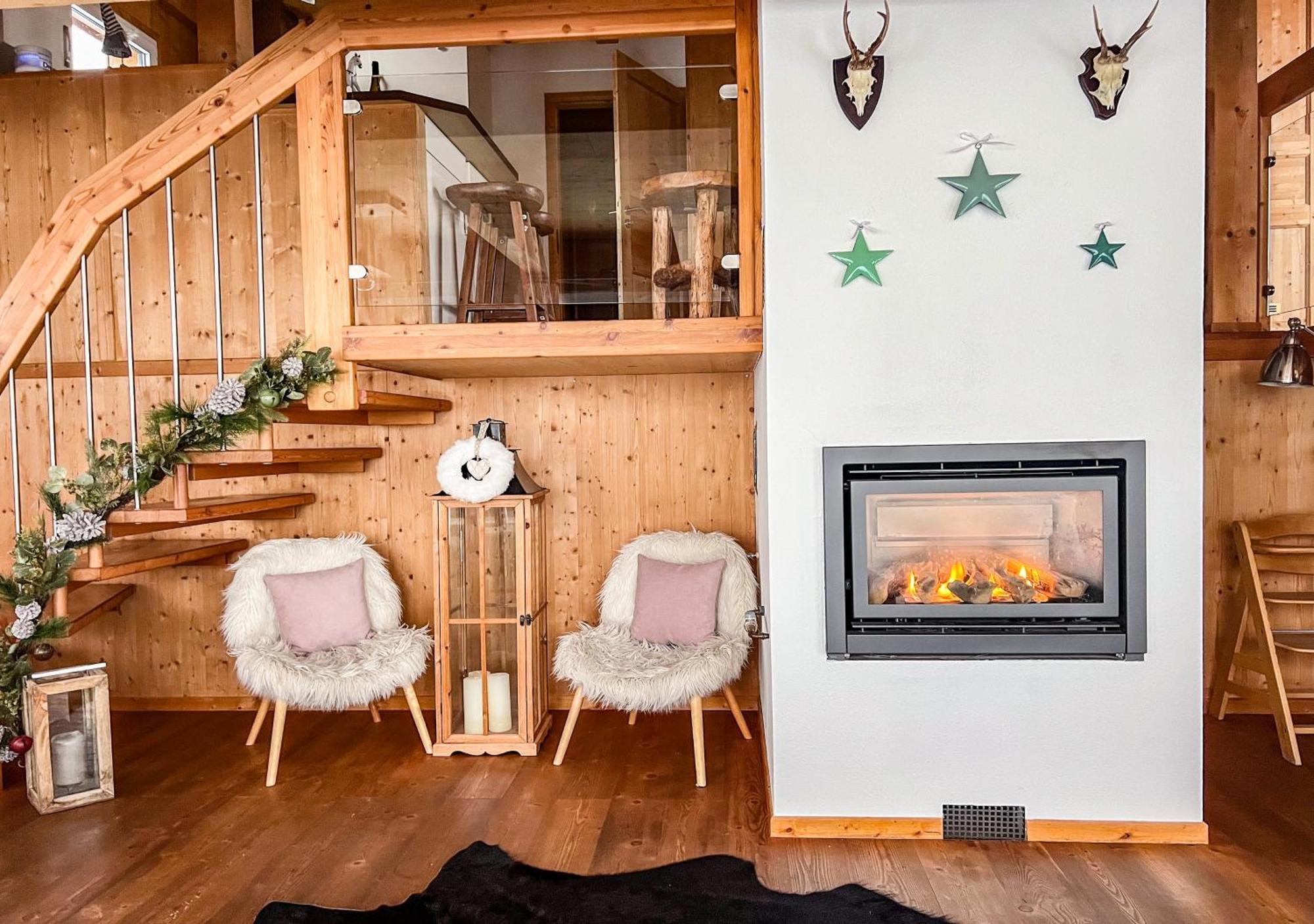 1A Chalet "Wolke" Wandern, Grillen, Wellness Im Traumhaus Wolfsberg Eksteriør bilde