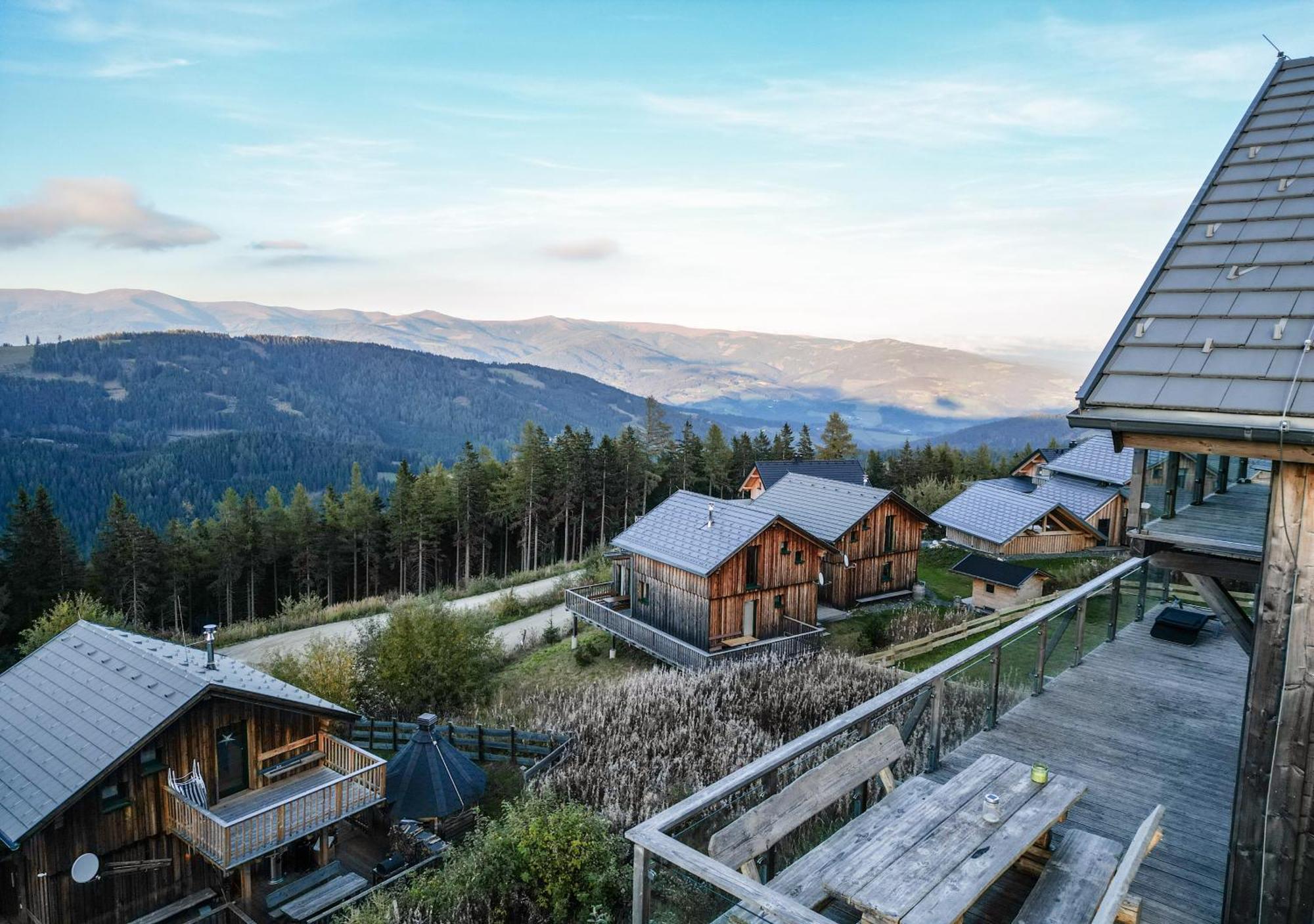 1A Chalet "Wolke" Wandern, Grillen, Wellness Im Traumhaus Wolfsberg Eksteriør bilde