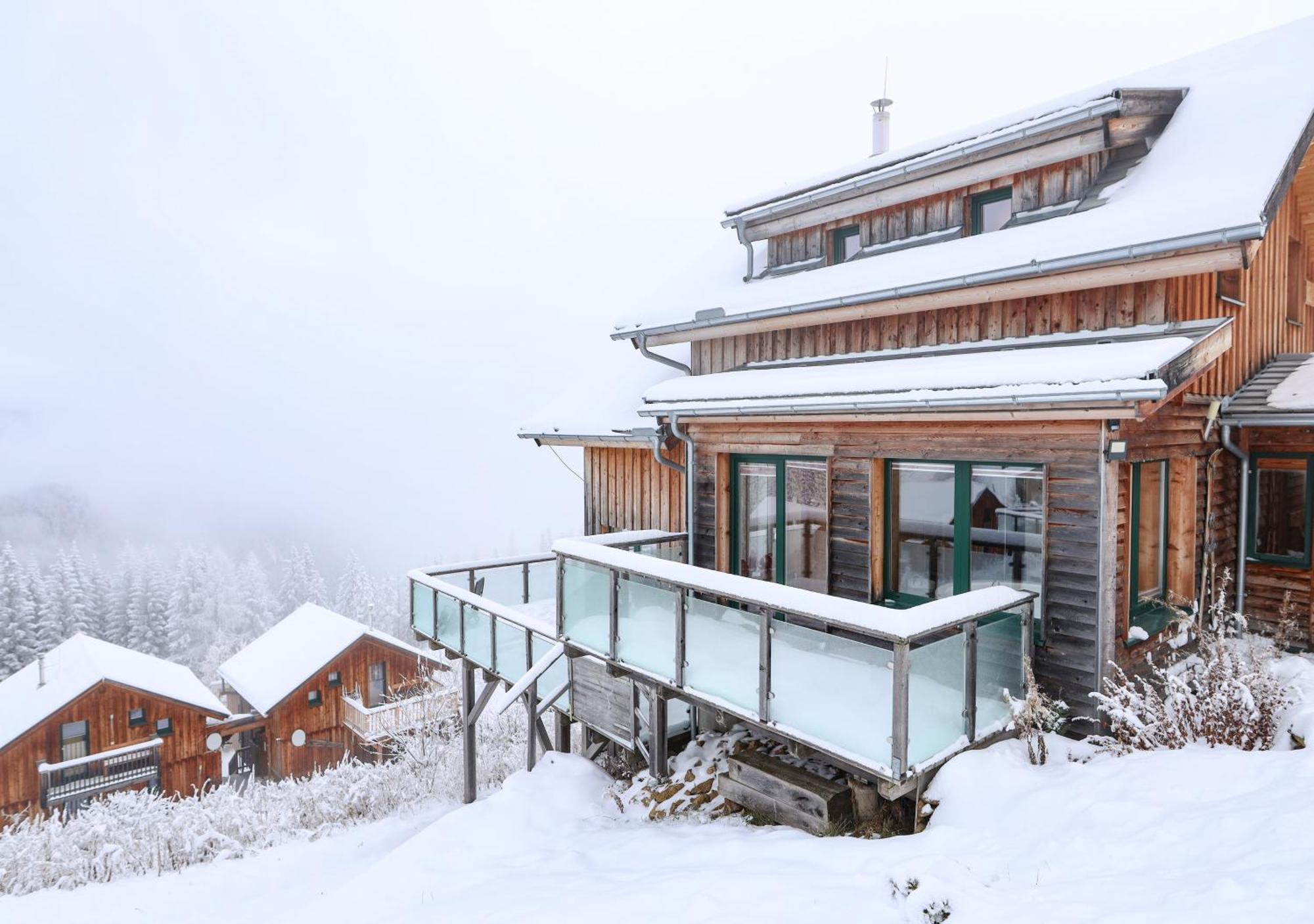1A Chalet "Wolke" Wandern, Grillen, Wellness Im Traumhaus Wolfsberg Eksteriør bilde